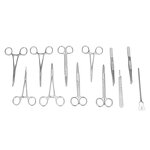 Stainless Steel Instrument Box Set Manufacturer - Basic Minor Surgical 13 Pieces