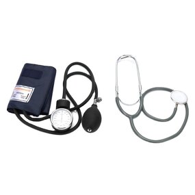 Manual Blood Pressure Monitor Supplier - Aneroid Sphygmomanometer with Stethoscope