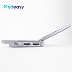 Handheld Ultrasound Scanner Factory - 12 Inch White Black Device with Probe