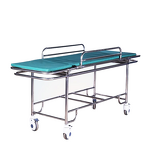 Stainless Steel Hospital Trolley Factory - Foldable Handcart Emergency Cart