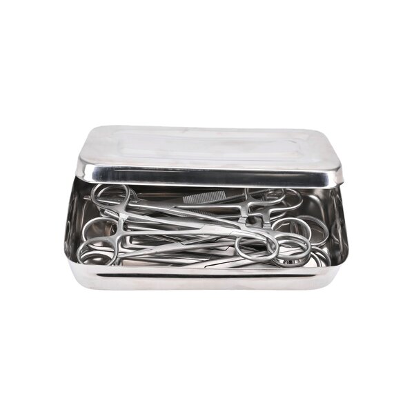 Stainless Steel Surgical Instrument Box Supplier - Basic 13 Piece Kit