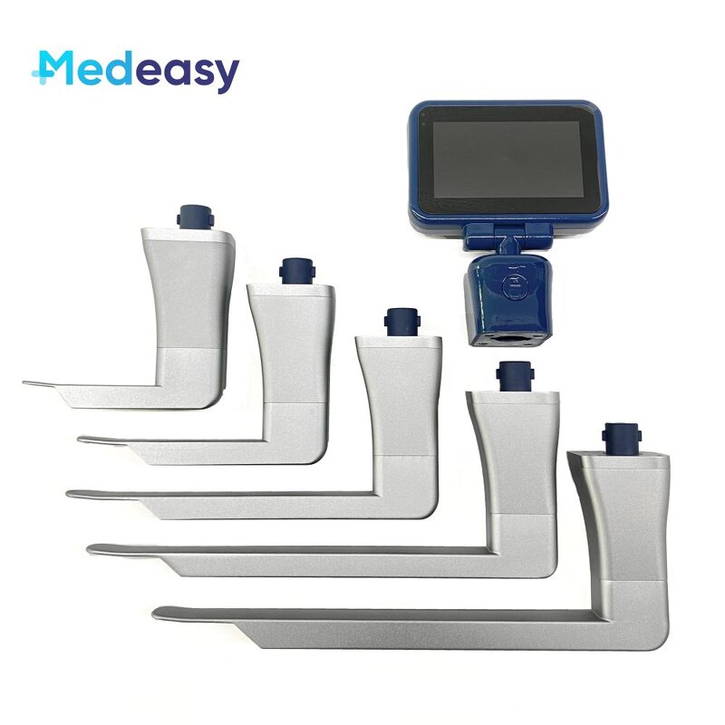 Veterinary Video Laryngoscope Supplier - Reusable with 5 Blades for Animal