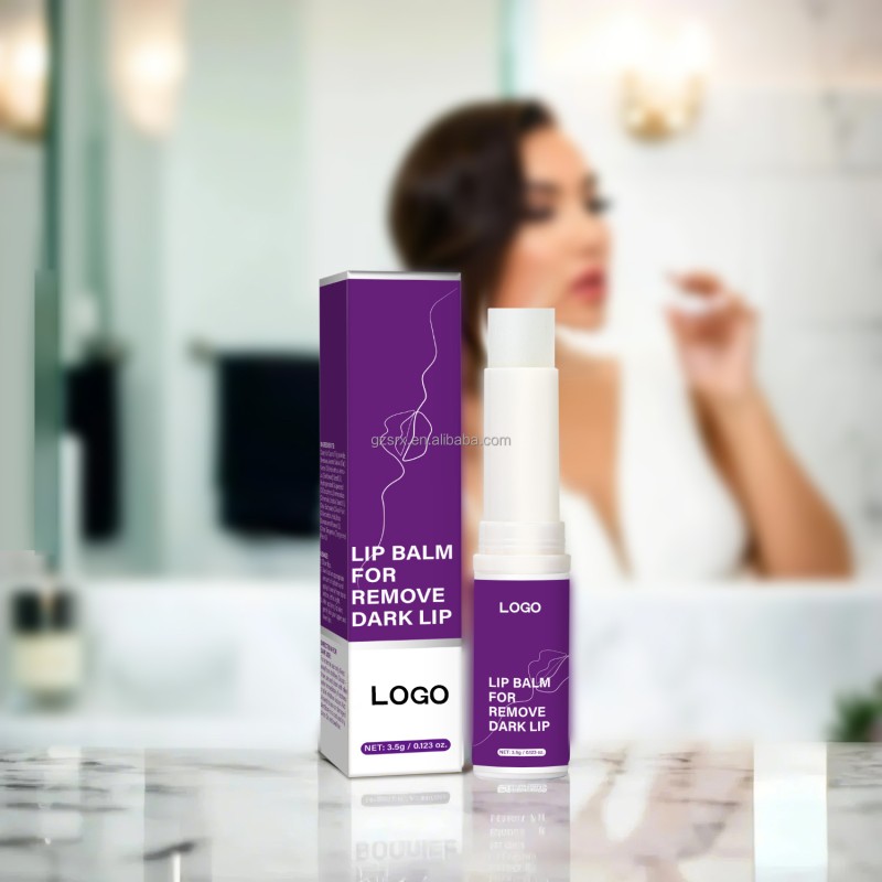 Wholesale Bulk Brightening Moisturizing Soothes Lip Lines Lip Balm for Remove Dark Lip