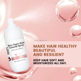 OEM Low MOQ Moisturize Volumizes Hair Rice Water Nutri Hair Growth Spray