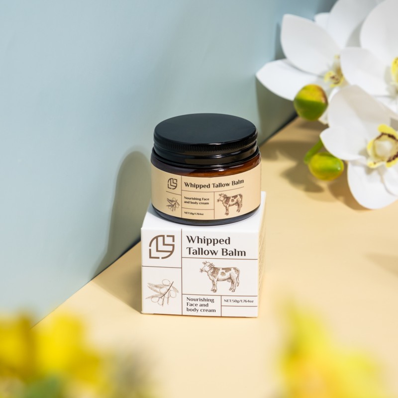 Hot Selling Beef Tallow Balm Fed Beef Tallow Body Face Moisturizer Whipped Tallow Balm for Face