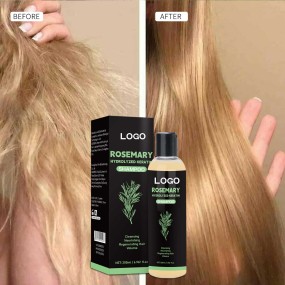 Beauty Custom Deeply Hydrating Balances Oil Content Natural Rosemary Hydrolyzed Keratin Hair Shampoo