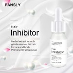 Pansly自定义30天强大的永久身体脱毛血清液体毛发抑制剂面部目标区域主要甘油