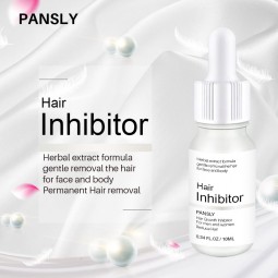 Pansly自定义30天强大的永久身体脱毛血清液体毛发抑制剂面部目标区域主要甘油