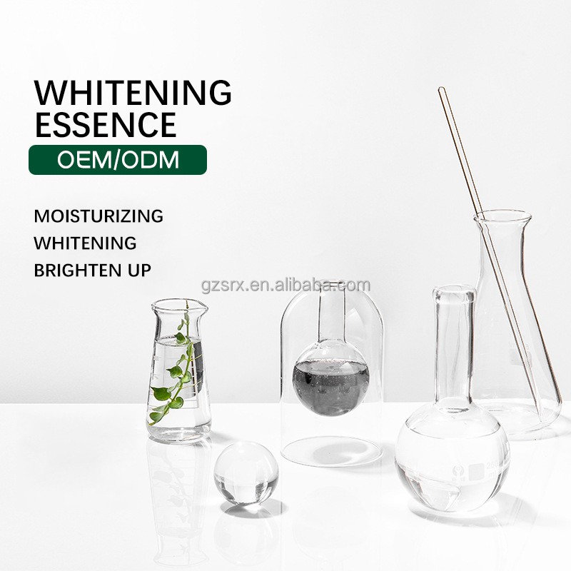 Wholesale Semi Finished Hydrating Whitening Facial Skin Brightening Serum with Caviar Niacinamide