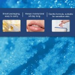 Private Label Exfoliating Hydrating Nature Blue Blueberry Lip Scrub for Dark Lips