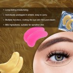 Private Label Gold Gel Mask 24 Pieces Soothing Hydrating Under Eye Patches for Dark Circles