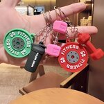 Gym Keychain Manufacturer - OEM Custom 3D Silicone Adjustable Kettlebell