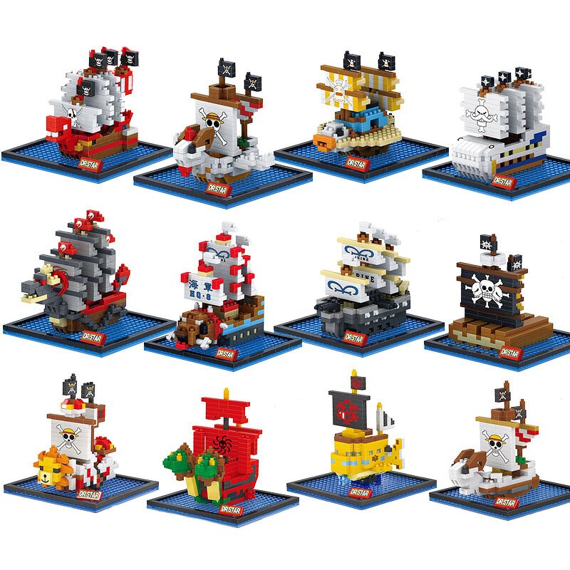 Building Blocks Toy Manufacturer - Wholesale Cartoon Thousand Sunny Pirate