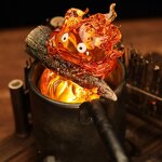 Anime Night Light Manufacturer - OEM/ODM Movie 3D Flame Calcifer Resin