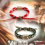 Anime Bracelet Manufacturer - OEM/ODM New Style Attack on Titan Metal