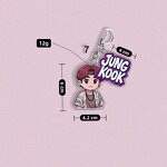 KPOP Keychain Manufacturer - OEM/ODM Cute Bangtan Boys Acrylic