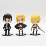 Anime Action Figures Manufacturer - OEM/ODM New Style 6 Piece Set Attack