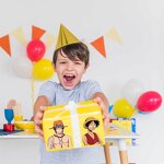 Anime Stickers Manufacturer - OEM/ODM Q Version Luffy Zoro Face Change