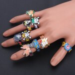 Cosplay Ring Manufacturer - OEM/ODM Anime One Pieces Metal Character