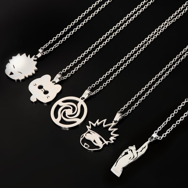 Anime Necklace Manufacturer - OEM/ODM Fashion Gojo Satoru Cat Pendant
