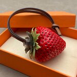 Bag Charms Manufacturer - OEM/ODM High Quality 3D Large Strawberry