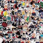 Anime Stickers Manufacturer - OEM/ODM 50 Pcs Jujutsu Kaisen Gojo Satoru