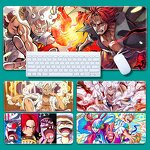 Mouse Pad Manufacturer - OEM/ODM Anime Luffy Zoro Keyboard Non-slip