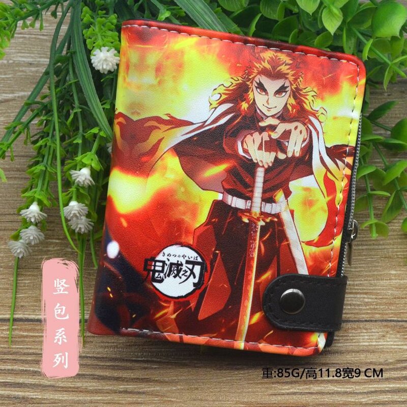Coin Purse Manufacturer - OEM/ODM Cartoon Kimetsu No Yaiba Pu Leather