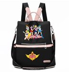 PU Shoulder Bag Manufacturer - OEM/ODM Cute Cartoon Sailor Moon Schoolbag