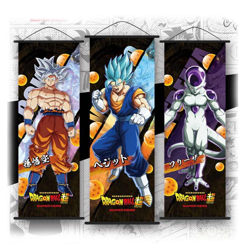 Anime Wall Scroll Manufacturer - OEM/ODM Japanese Dragon Balls Hanging