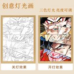 Anime Poster Manufacturer - OEM/ODM Cartoon Led Light Wall Art Painting