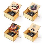 Wooden Music Box Manufacturer - Wholesale Melody Hand Crank Laser