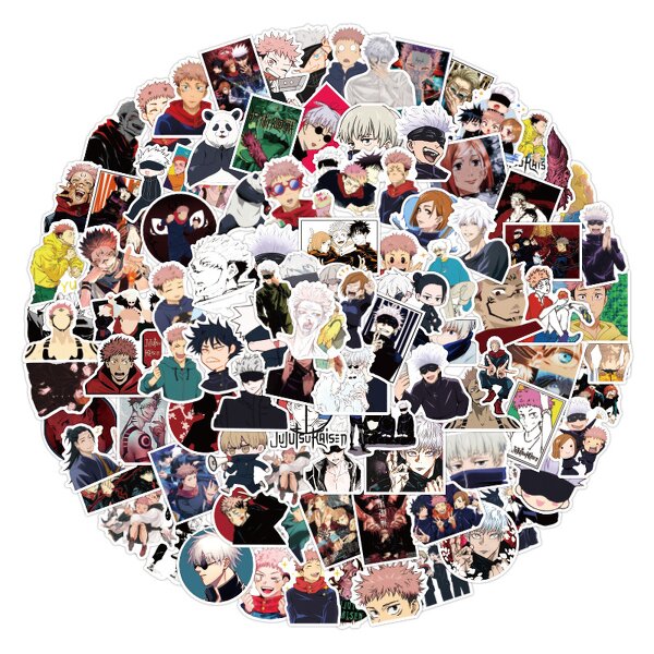 Anime Stickers Manufacturer - OEM/ODM 50 Pcs Jujutsu Kaisen Gojo Satoru