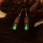 Halloween Jewelry Manufacturer - OEM/ODM Luminous Ghost Pendant Earrings