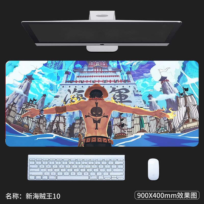 Mouse Pad Manufacturer - OEM/ODM Anime Luffy Zoro Keyboard Non-slip