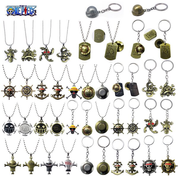 Anime Necklace Manufacturer - OEM/ODM Japanese One Pieces Metal Keychain