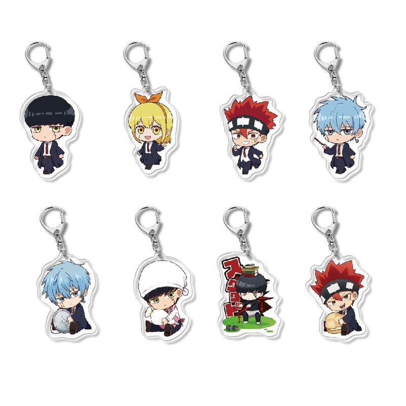 Acrylic Keychain Manufacturer - OEM/ODM Cute Magic and Muscles Mashle