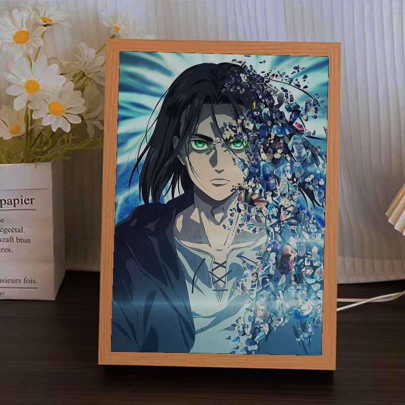 Anime Poster Manufacturer - OEM/ODM Cartoon Glow Led Light Wall Art