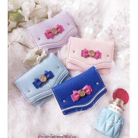 PU Wallet Manufacturer - OEM/ODM Fashion Cute Bow Coin Purse Sailor