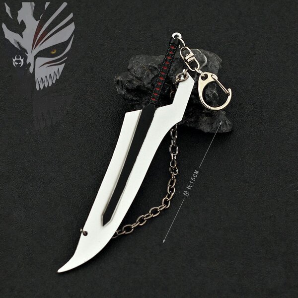 Metal Keychain Manufacturer - OEM/ODM Anime Kurosaki Ichigo Zangetsu