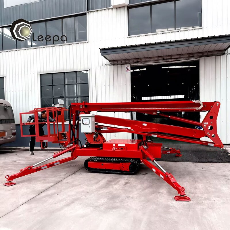 Crawler Boom Lift Factory - Tracked Cherry Picker Telescopic Articulated