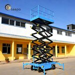 Electric Lift Platform Factory - 6m-14m Mobile Scissor 300kg to 500kg Load