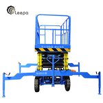 Electric Lift Platform Factory - 6m-14m Mobile Scissor 300kg to 500kg Load