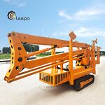 Crawler Cherry Picker Factory - Tracked Off Road Spider Lift Table Articulated