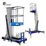 Hydraulic Electric Mast Lift Manufacturer - 10m 150kg Single Mast Aluminum Alloy