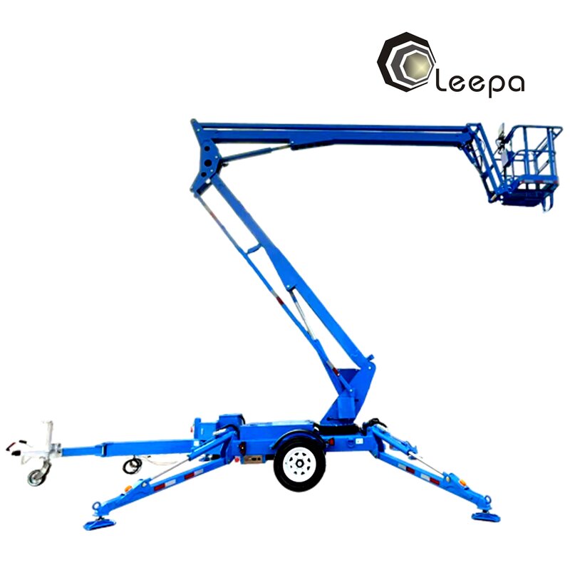 Towable Boom Man Lift Manufacturer - Small Portable Telescoping Cherry Picker
