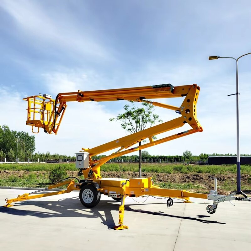 Aerial Work Platform Manufacturer - Skylift Tracked Towable Spider Boom Lift
