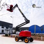 Telescopic Boom Lifts Factory - Aerial Work Vehicle Street Lamp Installation