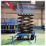 Movable Electric Scissor Lift Supplier - 700kg-4000kg for Aerial Maintenance CE