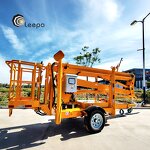 Skylift Tracked Spider Boom Factory - Aerial Work Platform Cherry Picker Articulated